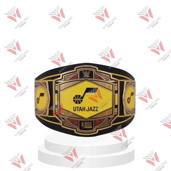 Utah Jazz  Legacy Wrestling Championship CNC 4MM & 6MM Title Belt