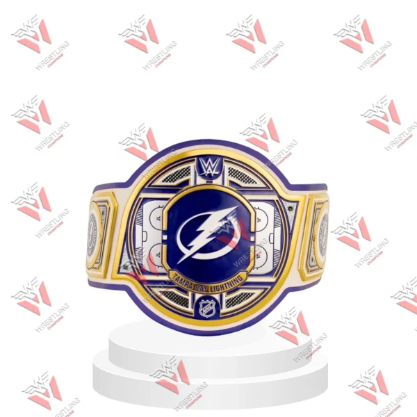 Tampa Bay Lightning Championship Wrestling Legacy Title Belt