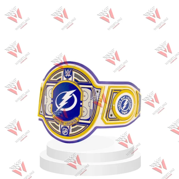 Tampa Bay Lightning Championship Wrestling Legacy Title Belt