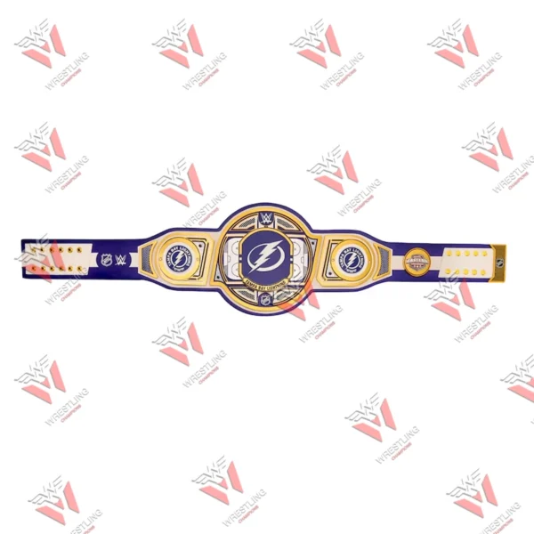 Tampa Bay Lightning Championship Wrestling Legacy Title Belt