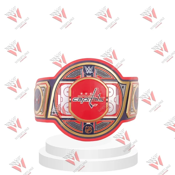 Washington Capitals Wrestling Championship Legacy Title Belt