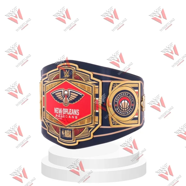 New Orleans Pelicans Legacy Wrestling Championship Title Belt