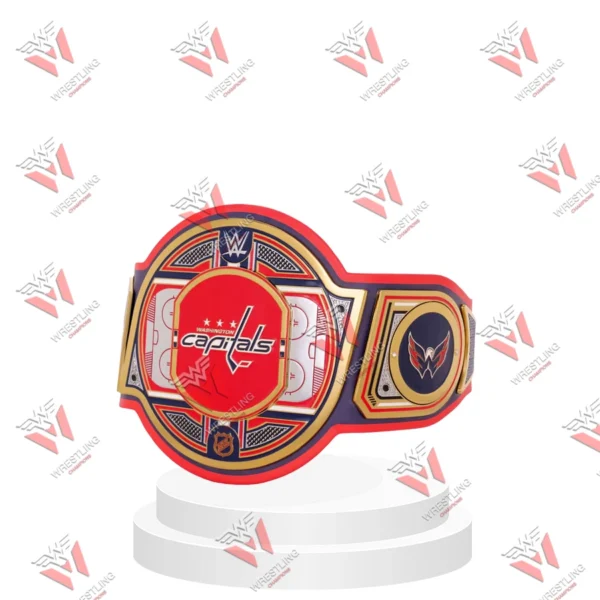 Washington Capitals Wrestling Championship Legacy Title Belt