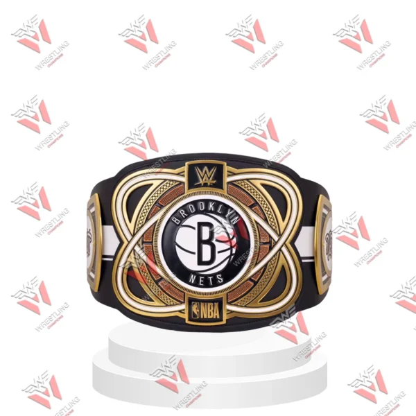 Brooklyn Nets Championship Wrestling Legacy Title Belt