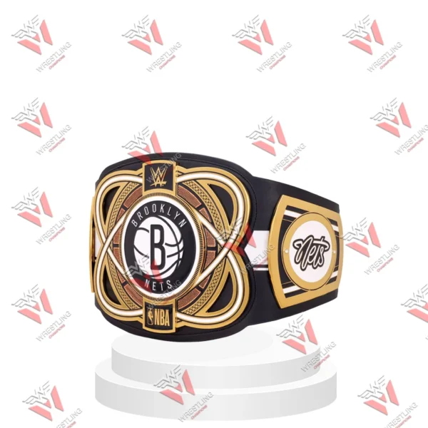 Brooklyn Nets Championship Wrestling Legacy CNC 4MM & 6MM Title Belt