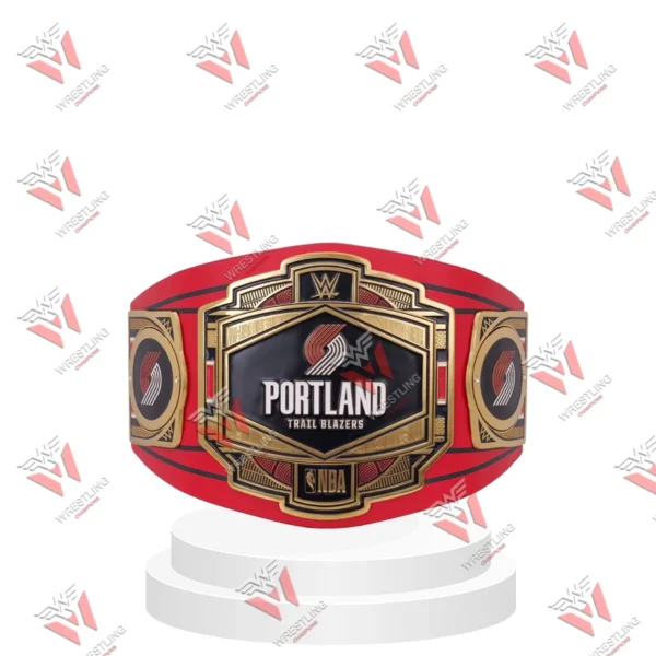 Portland Trail Blazers Wrestling Championship Legacy Title Belt