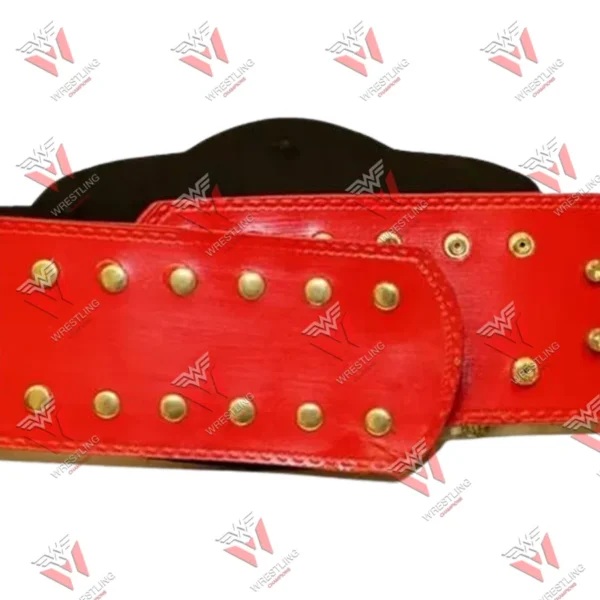 NWA New Wrestling Championship Belt With Red Strap