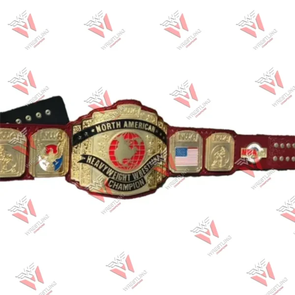 NWA North American Heavyweight CNC 4MM & 6MM Championship Belt