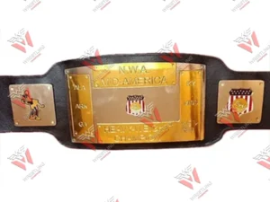 NWA Mid America Heavyweight Championship Title Belt