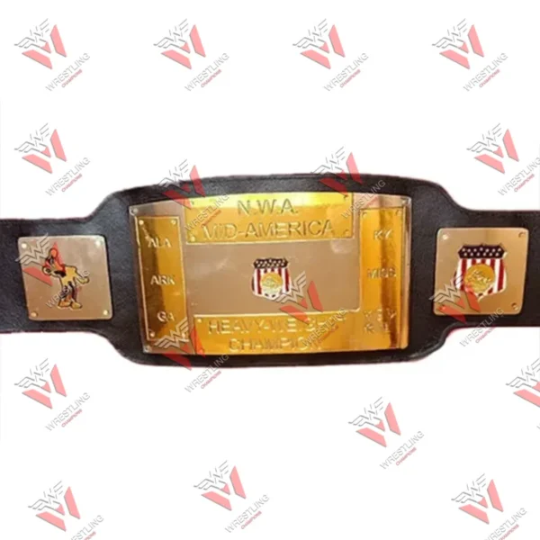 NWA Mid America Heavyweight Championship Title Belt