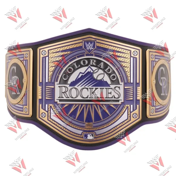 Colorado Rockies MLB Championship Title Belt