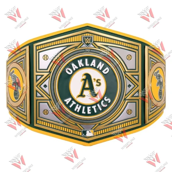 Oakland Athletics MLB Championship Title Belt