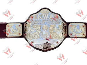 NWA Big Gold World Heavyweight Wrestling Belt