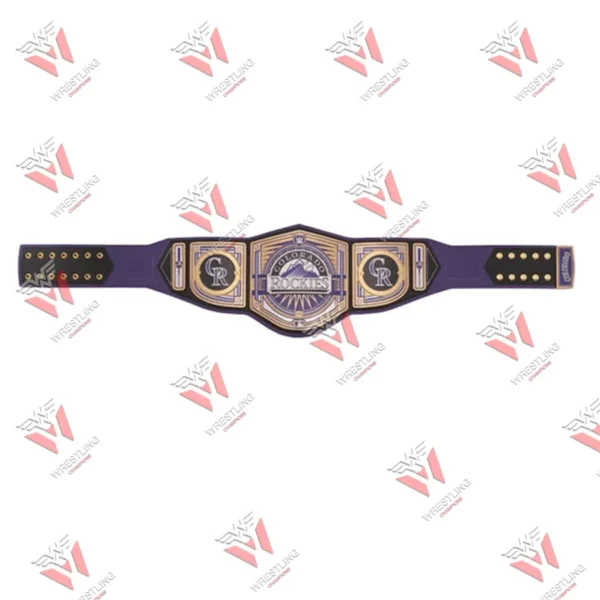 Colorado Rockies MLB Championship Title Belt