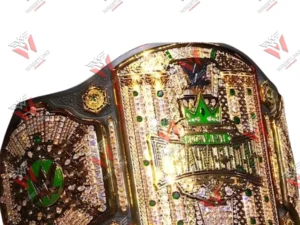 Crown Jewel Champion Heavyweight Wrestling Championship Title Belt