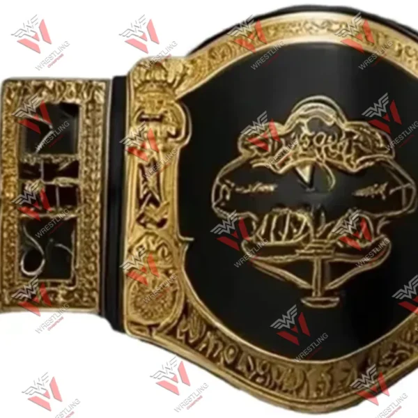 Undisputed Heavyweight Championship Belt in Golden Black