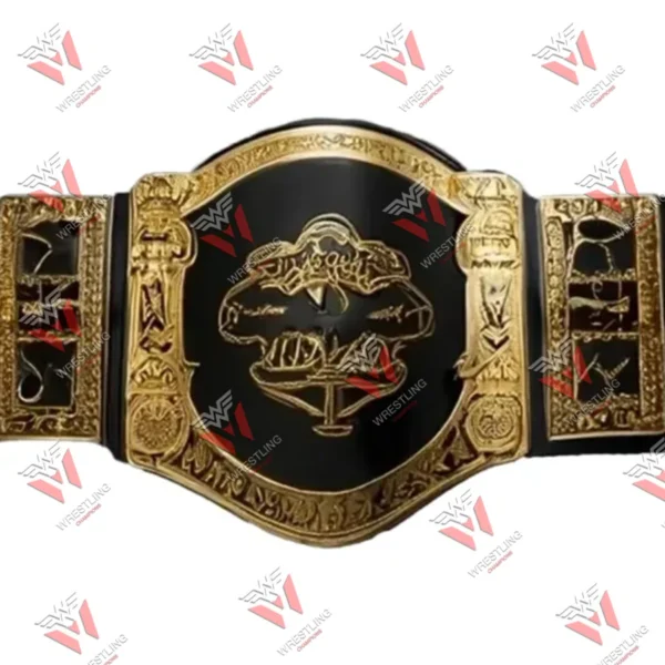 Undisputed Heavyweight Championship Belt in Golden Black