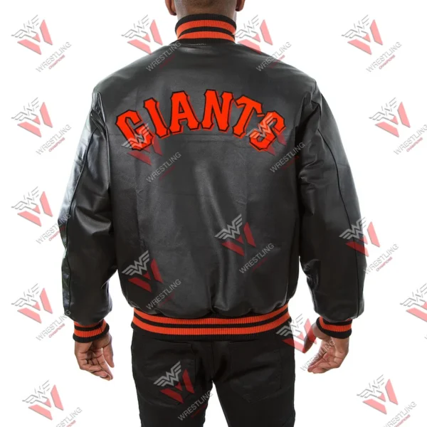 Men’s San Francisco Giants MLB Leather Jacket