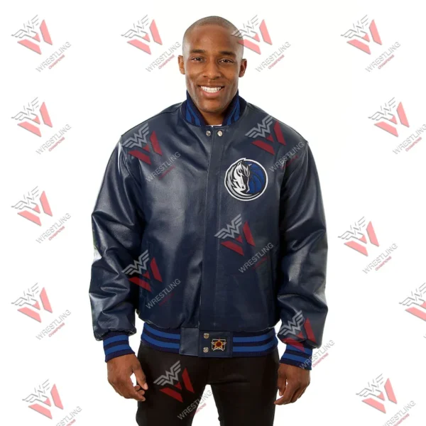 Men’s Dallas Mavericks NBA Leather Jacket