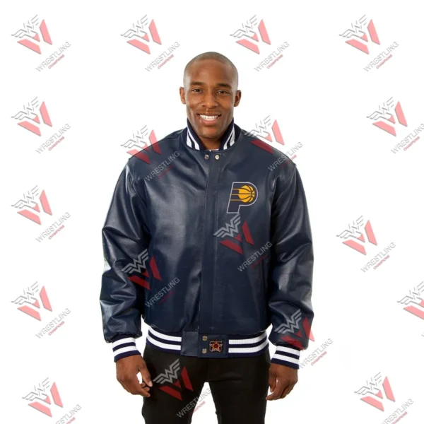 Men’s Indiana Pacers NBA Leather Jacket