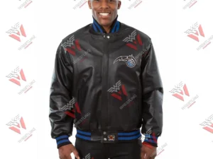 Men’s Orlando Magic NBA Leather Jacket