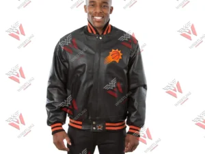 Men’s Phoenix Suns NBA Leather Jacket