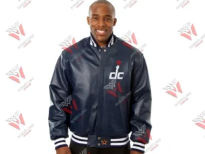 Men’s Washington Wizards NBA Leather Jacket