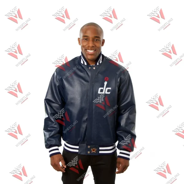 Men’s Washington Wizards NBA Leather Jacket