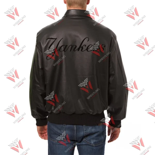 Men’s New York Yankees MLB Leather Jacket