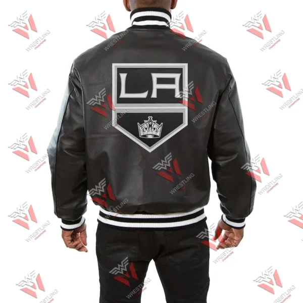 Men’s Los Angeles Kings NHL Leather Jacket