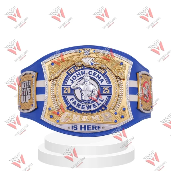 John Cena Farewell Tour 2025 Indianapolis Spinner Wrestling Championship Title Belt – Indianapolis