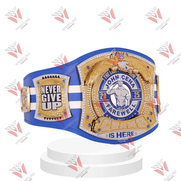 John Cena Farewell Tour 2025 Indianapolis Spinner Wrestling Championship Title Belt – Indianapolis