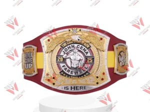 John Cena Farewell 2025 Spinner Wrestling Championship Replica Title Belt - Brussels