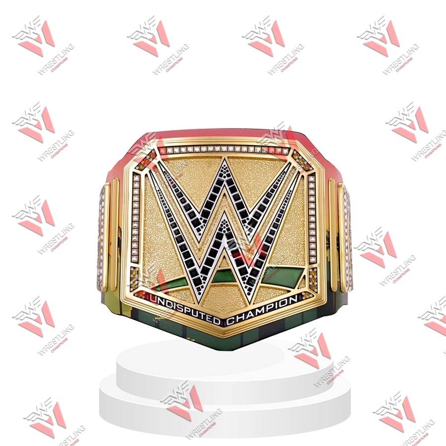 Money In The Bank 2025 Los Angeles Undisputed Wrestling Championship Replica Title Belt