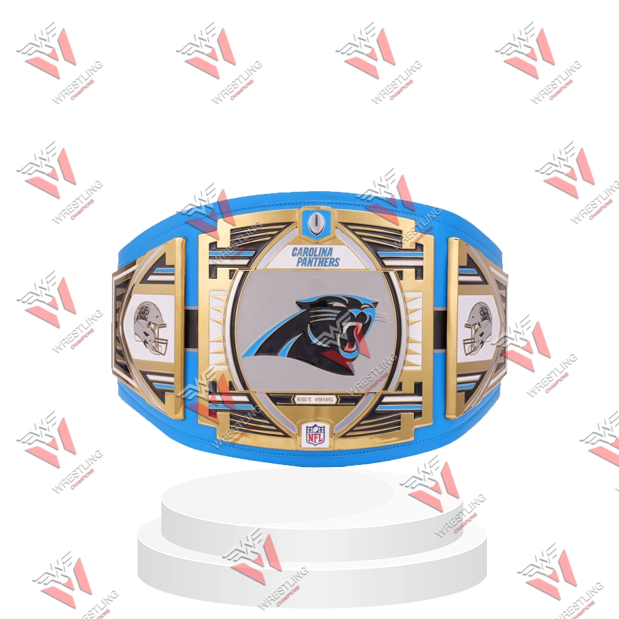 NFL Carolina Panthers Replica Wrestling Legacy Title Belt