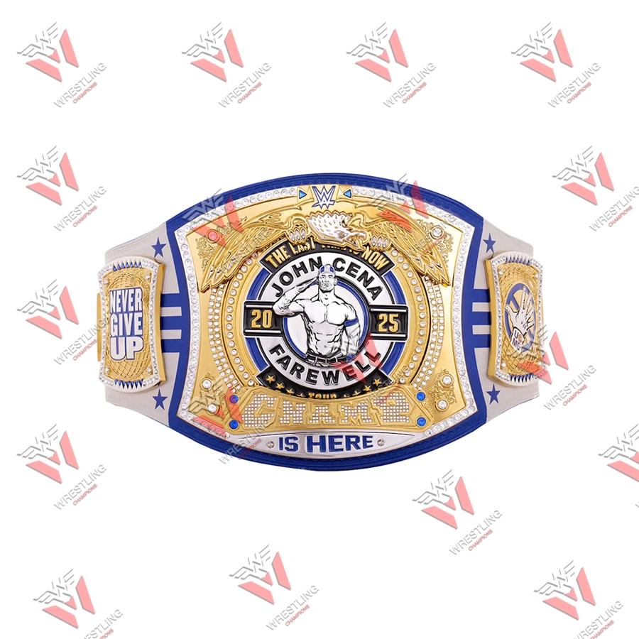 John Cena Farewell Tour 2025 Lexington Spinner Wrestling Championship Replica Title Belt