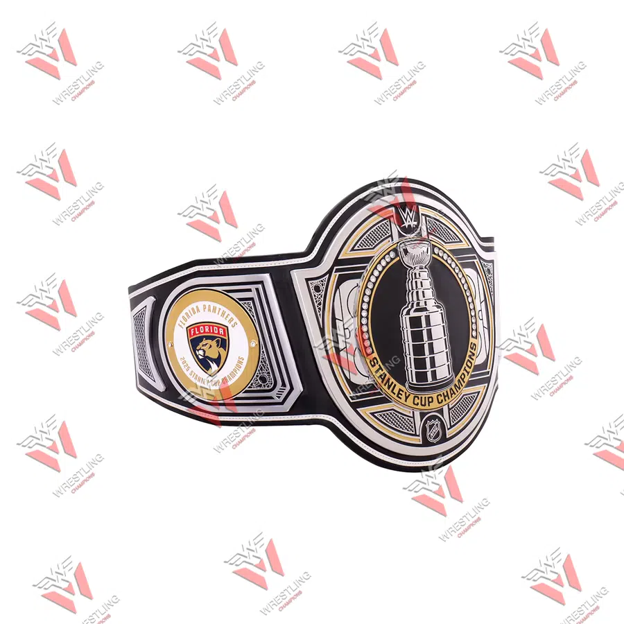 Florida Panthers Back-To-Back Stanley Cup Wrestling Champions Legacy Title Belt