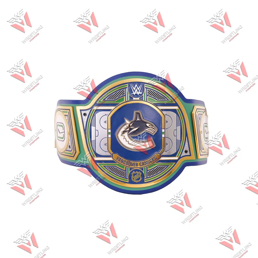 Vancouver Canucks Wrestling Championship Legacy Title Belt