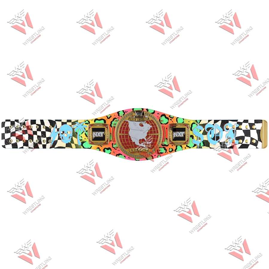 Sol Ruca NXT Women’s North American Wrestling Championship Title Belt