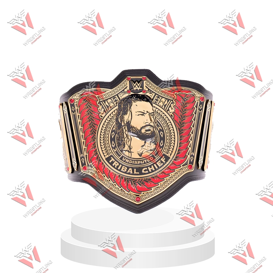 Roman Reigns Tribal Chief Wrestling Championship Replica Title Belt
