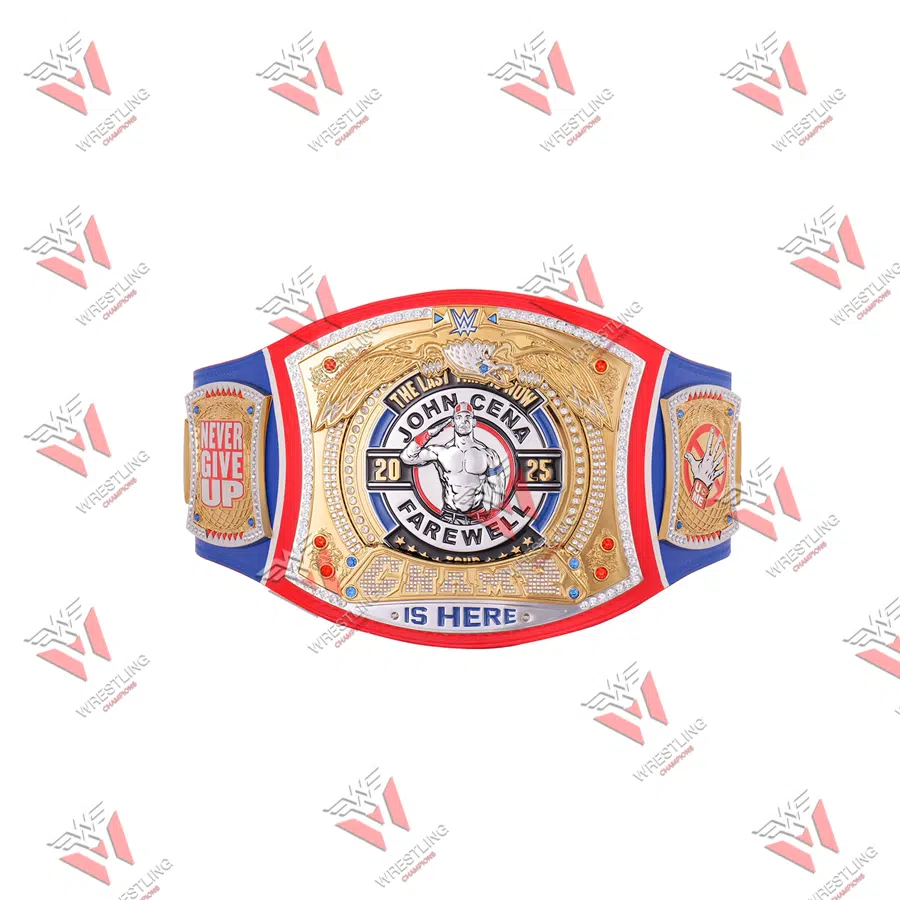 John Cena Farewell 2025 Spinner Montreal Wrestling Championship Replica Belt