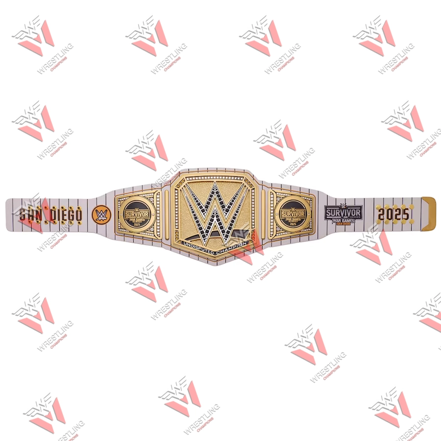 Survivor Series 2025 San Diego Undisputed Wrestling Championship Replica Title Belt