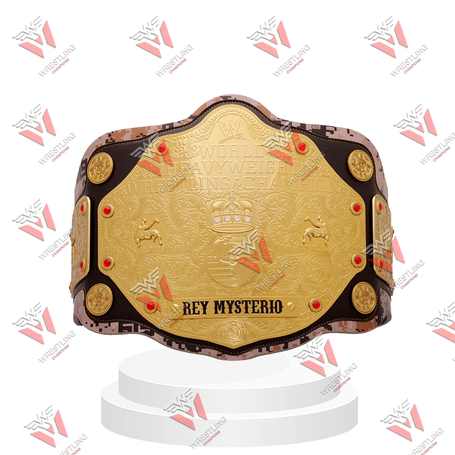 Rey Mysterio 619 San Diego Signature Series Wrestling Championship Replica Title Belt