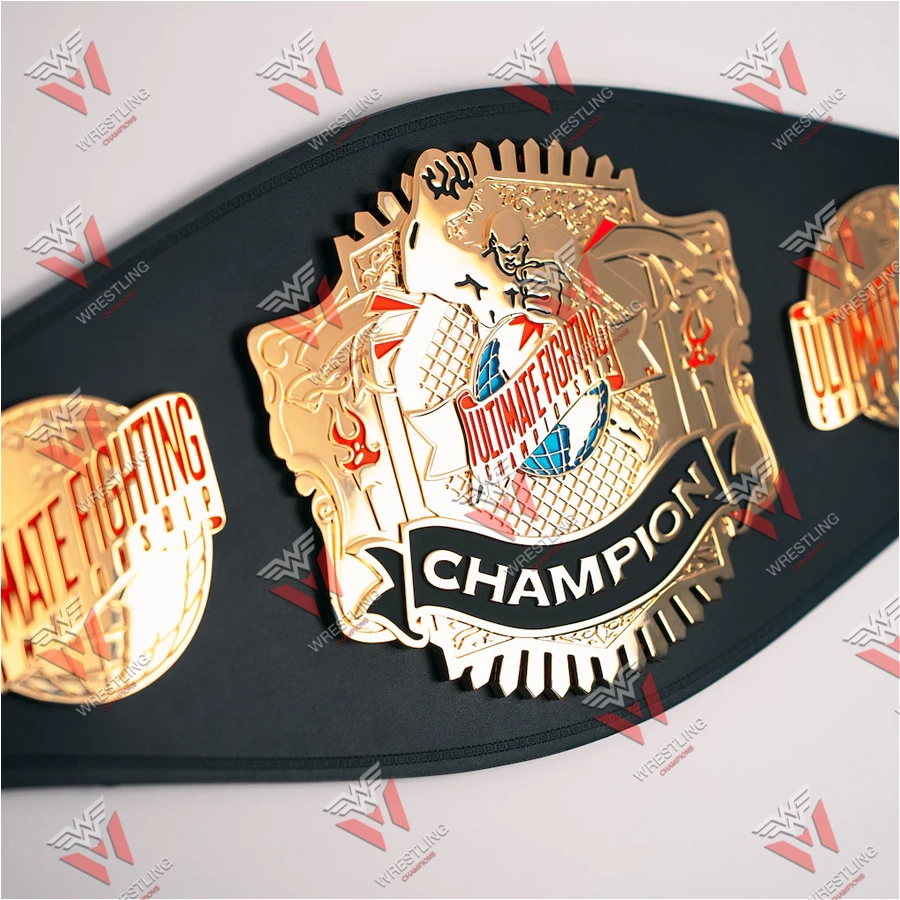 UFC Ulti-Man Vintage Championship Wrestling Replica Title Belt