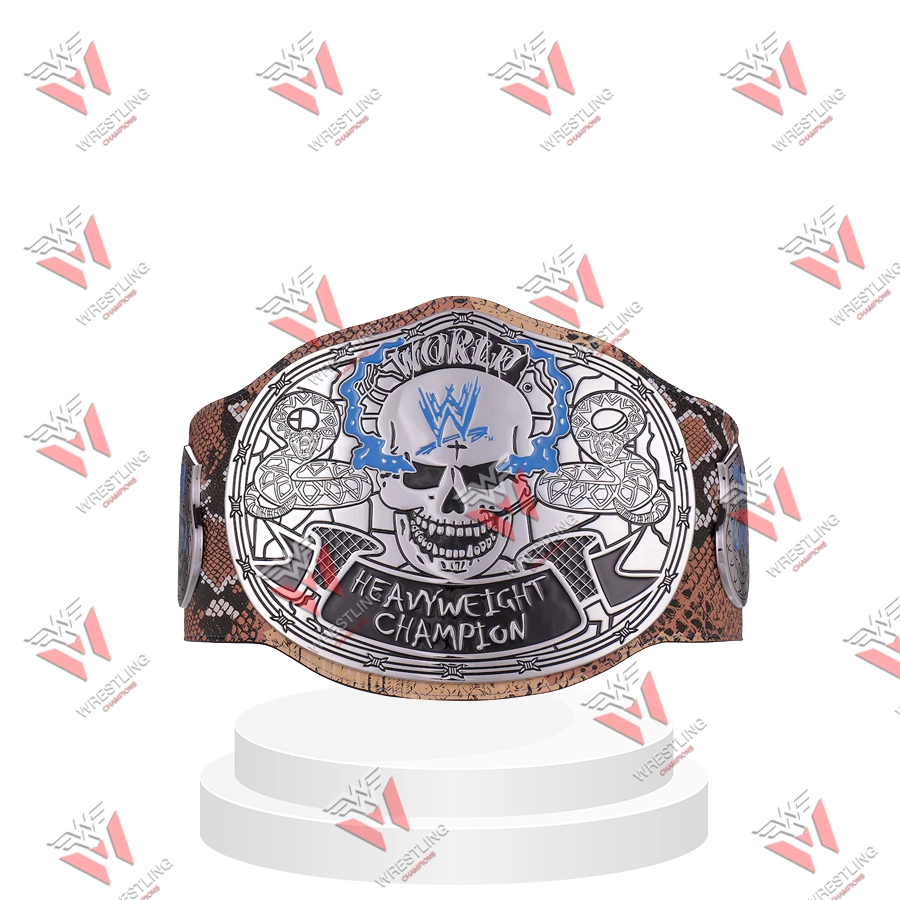 “Stone Cold” Steve Austin Limited Edition 30 Years Signature Series Championship Wrestling Title Belt
