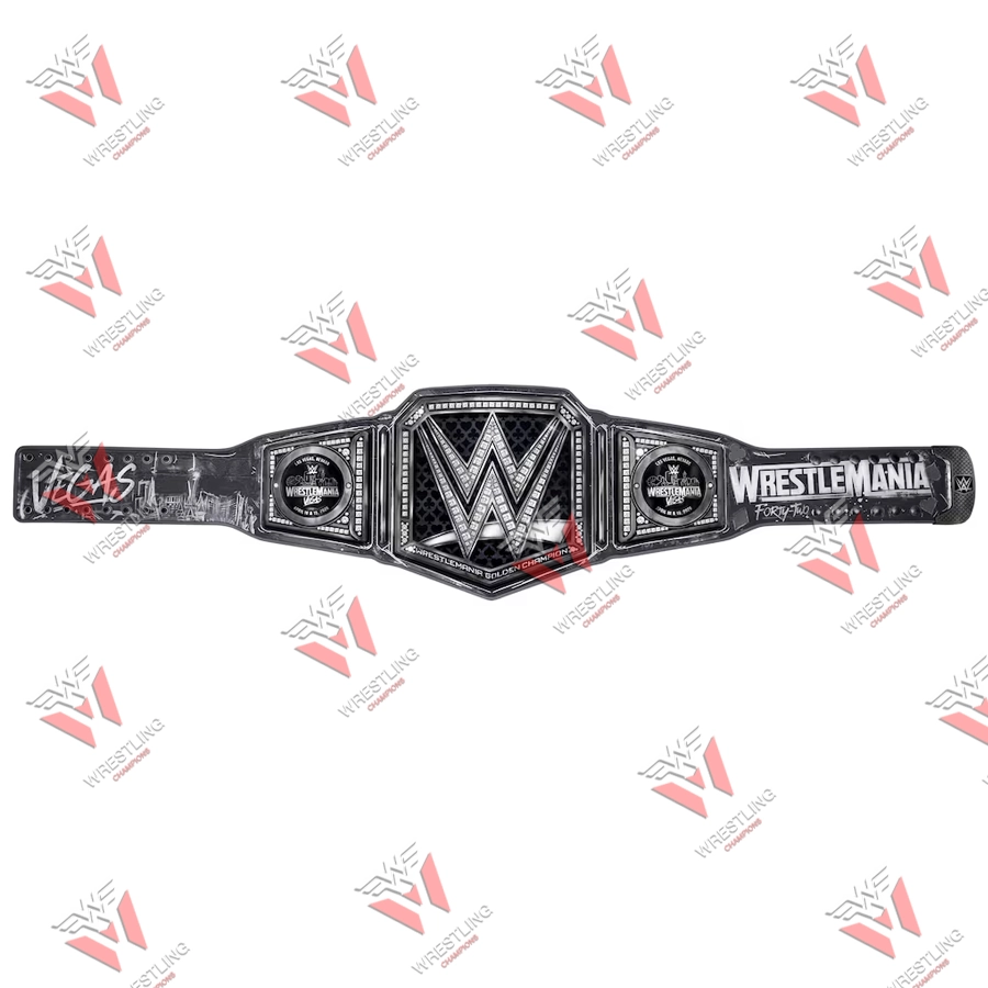 WrestleMania 42 Championship Wrestling Title Belt