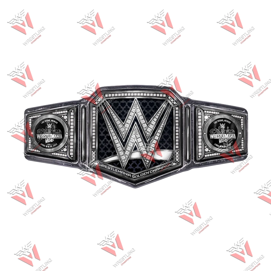 WrestleMania 42 Championship Wrestling Title Belt