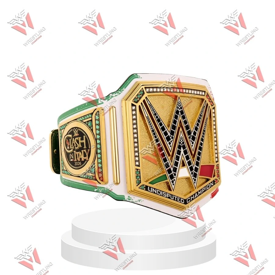 Clash In Italy 2026 Championship Wrestling Title Belt