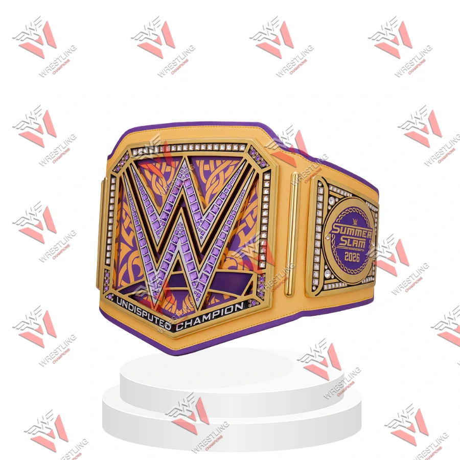 SummerSlam 2026 Minneapolis Championship Wrestling Title Belt