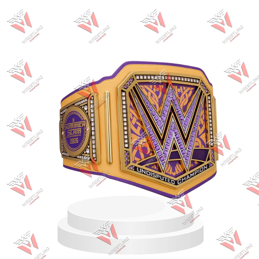 SummerSlam 2026 Minneapolis Championship Wrestling Title Belt